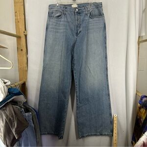 NWT Favorite Daughter The Ollie Torro Ultimate Baggy Leg Jeans 30